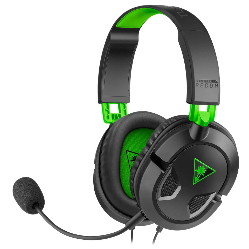 Turtle Beach kõrvaklapid + mikrofon Recon 50X must/roheline