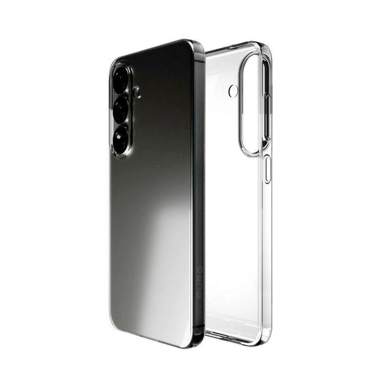 Puro Silicone Case 03 Nude for Samsung Galaxy S25 - Transparent