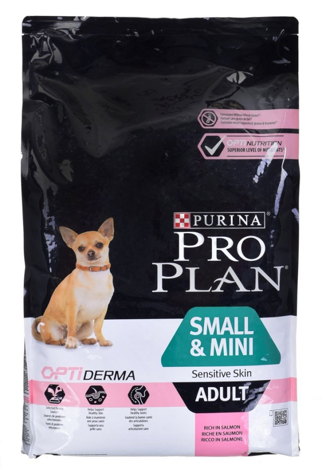 Purina Nestle kuivtoit koerale Pro Plan Adult Small&Mini Sensitive Skin, 7kg