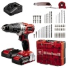 Einhell lööktrell TE-CD 18/2 Li-i +64 Cordless Impact Drill, punane/must