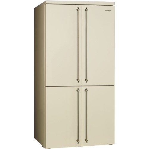 Smeg külmik FQ60CPO6 Colonial, 187cm, 385/196 l, 39dB, elektrooniline juhtimine, NoFrost, kreem