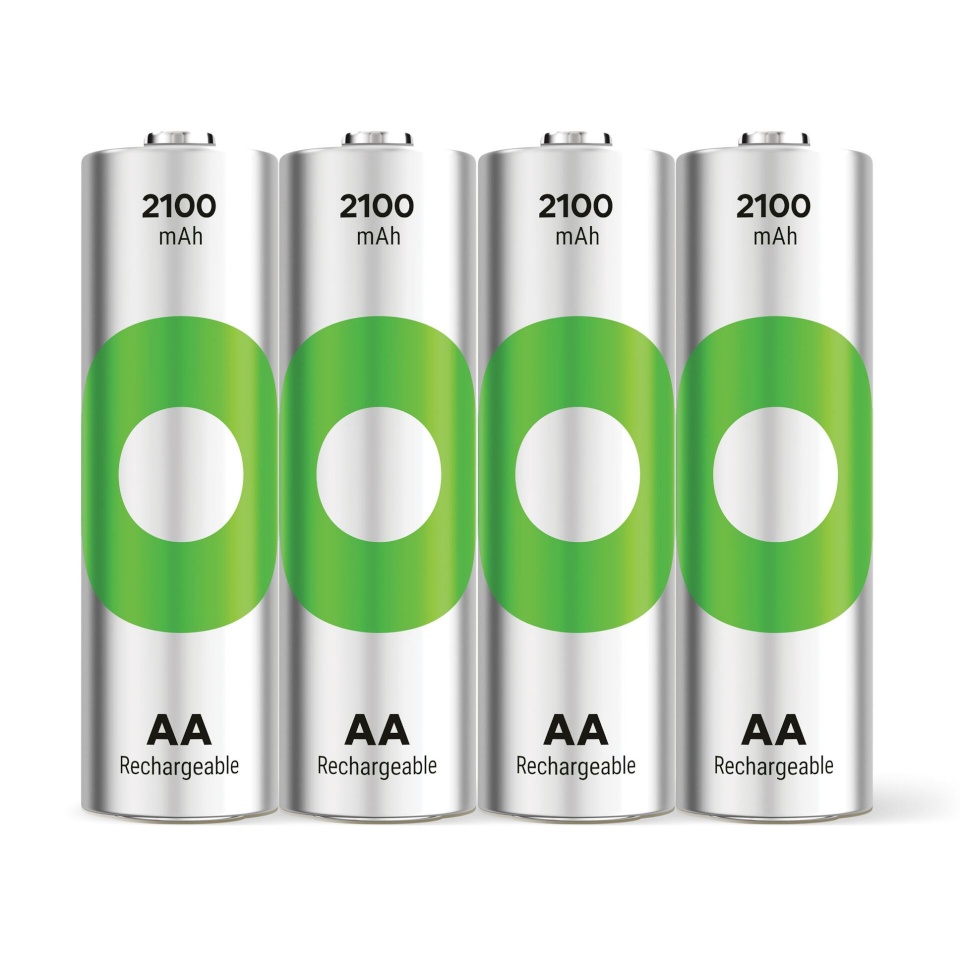 Gp Batteries akud 1x4 ReCyko+ NiMH Rech.Battery AA 2100mAH, ready to use