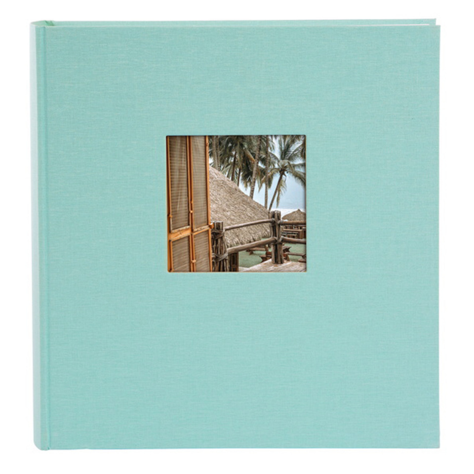 Goldbuch fotoalbum Bella Vista 30x31 cm, 100 valged leheküljed, aqua, Book Album