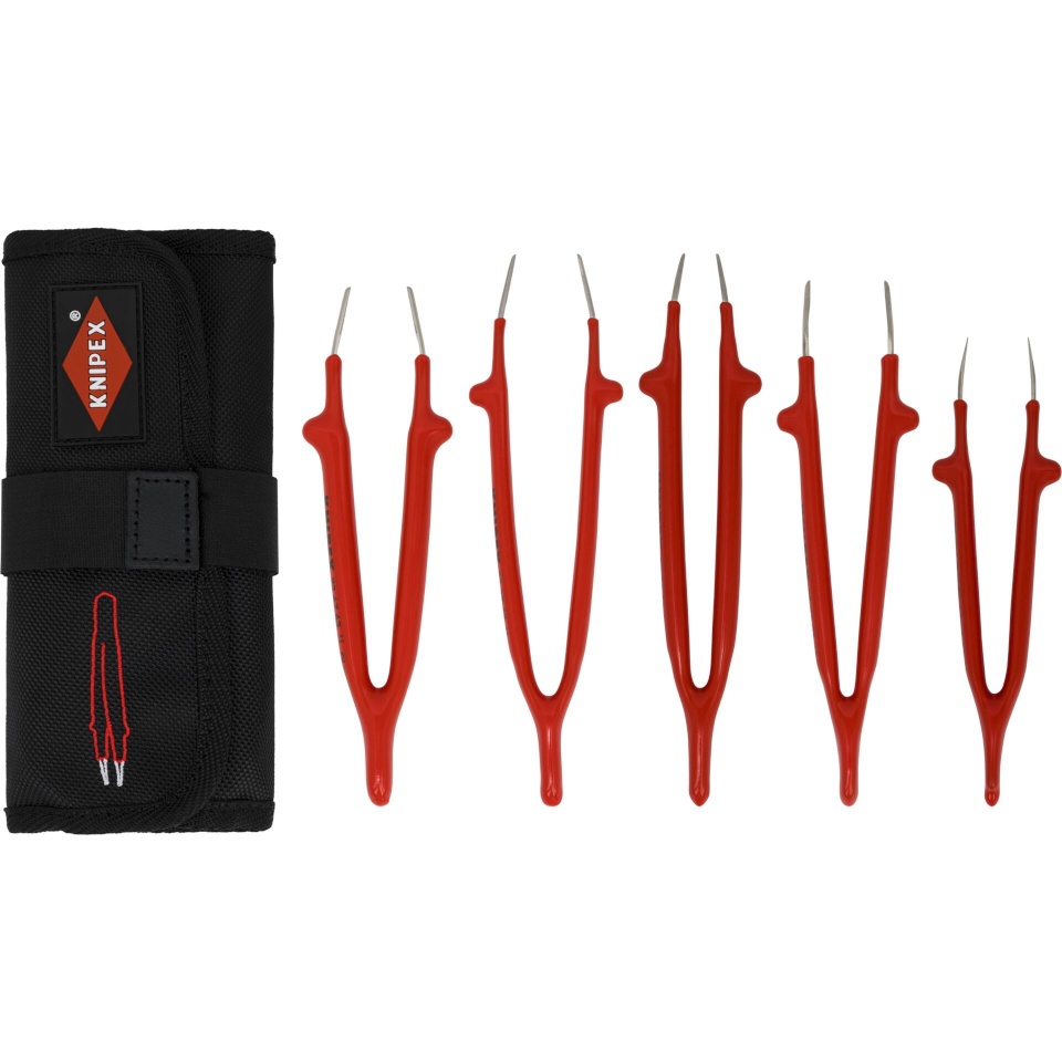 Knipex tangid Universal Tzweezers Set isol. 5-osaline