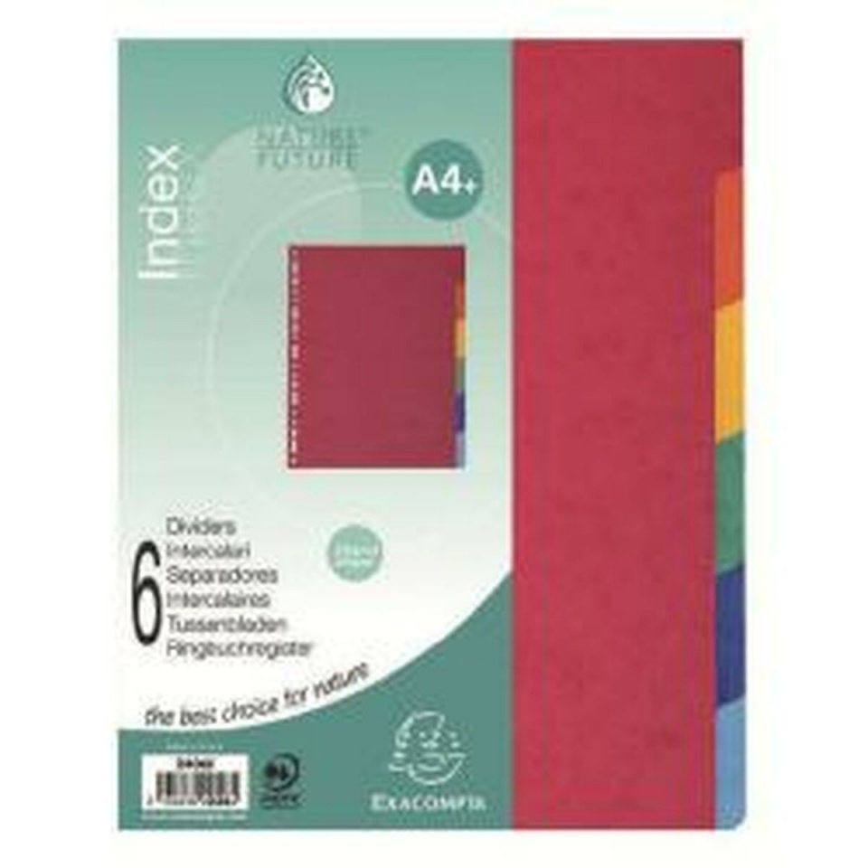 Exacompta Eraldajad 2412E Kartong 12tk