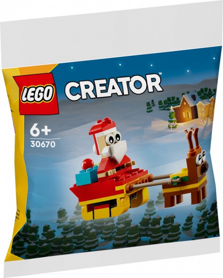 Lego klotsid Bricks Creator 30670 Santas Sleigh Ride