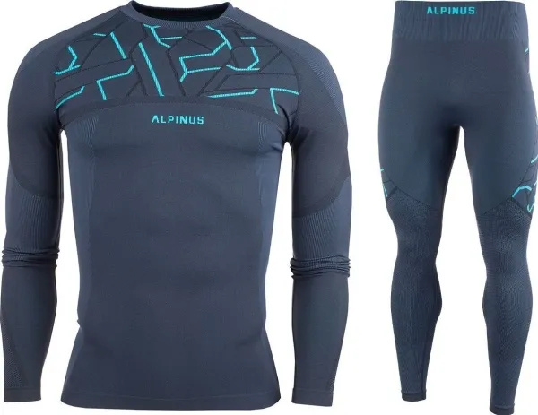 Alpinus laste soojapesu Baselaver Tactical hall/sinine, suurus 120-136