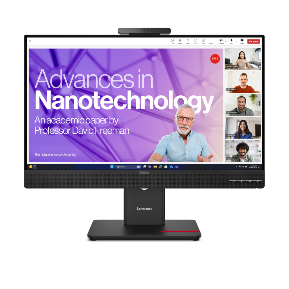 Lenovo monitor ThinkVision T27QD-4v 27 2560x1440/16:9/350 nits/DP/HDMI/USB-C/3Y Warranty