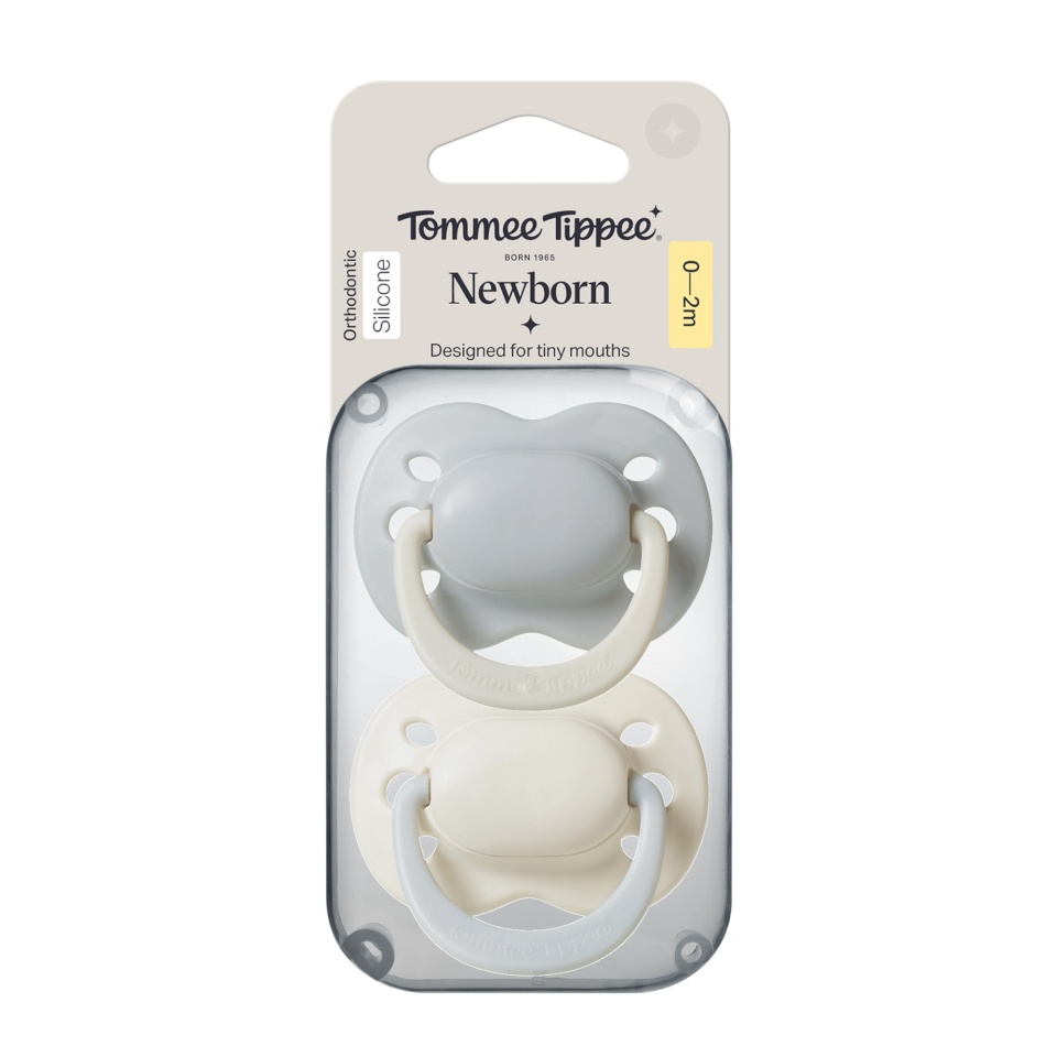 Tommee Tippee silikoon lutt CLOSER TO NATURE 0-2 k., 2 tk., 433660