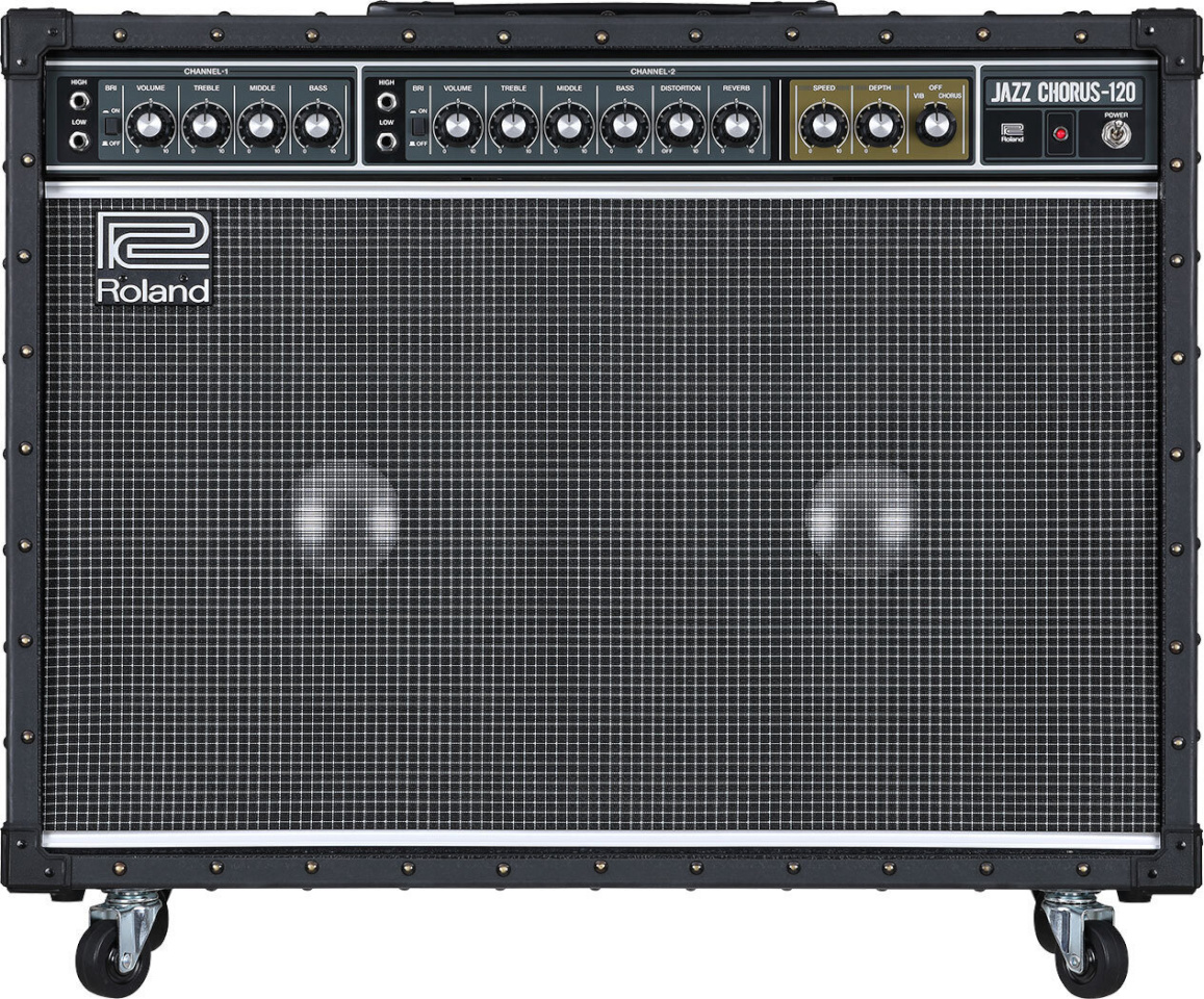 Rolandi kitarrivõimendi JC-120 Jazz Chorus 2x12" kitarrikombinatsioon, 120 vatti
