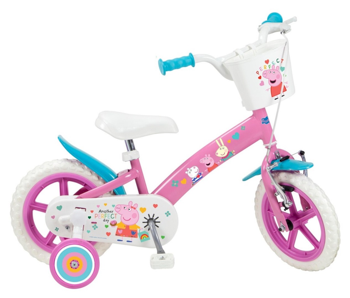 Toimsa laste jalgratas 12" Peppa Pig TOI1195, roosa