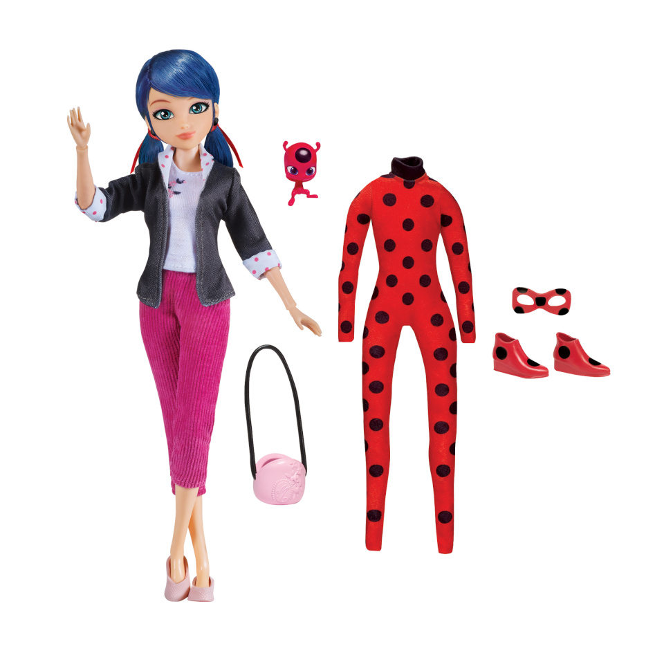 IMELISED rollimängutarvikud SUPER SECRET MARINETTE W/ LADYBUG OUTFIT, 50355