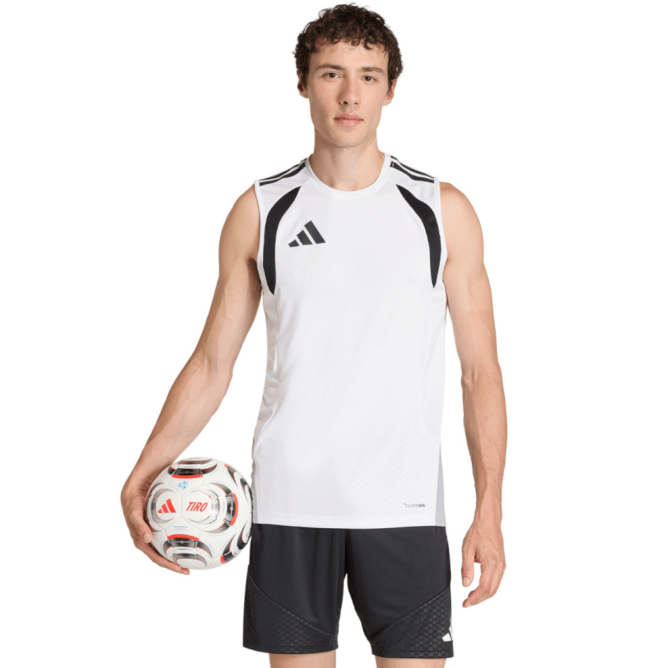 Adidas Teamwear T-särk meestele Tiro 26 Competition Sleeveless Jersey valge KA7614 suurus L
