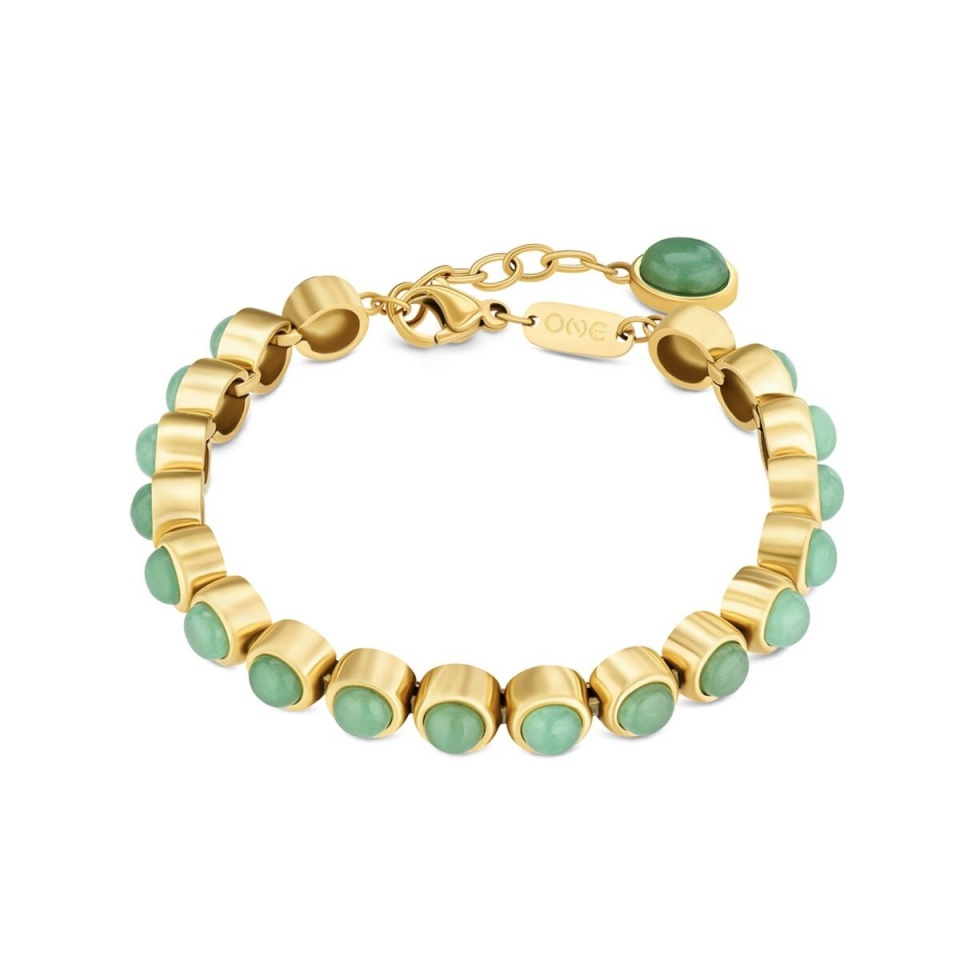 One Jewels naiste käevõru OJBA58G kuldne