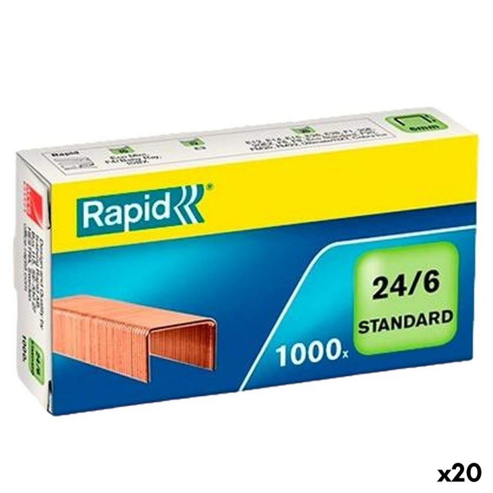 Rapid klambrid Standard 24/6 6 mm 20tk