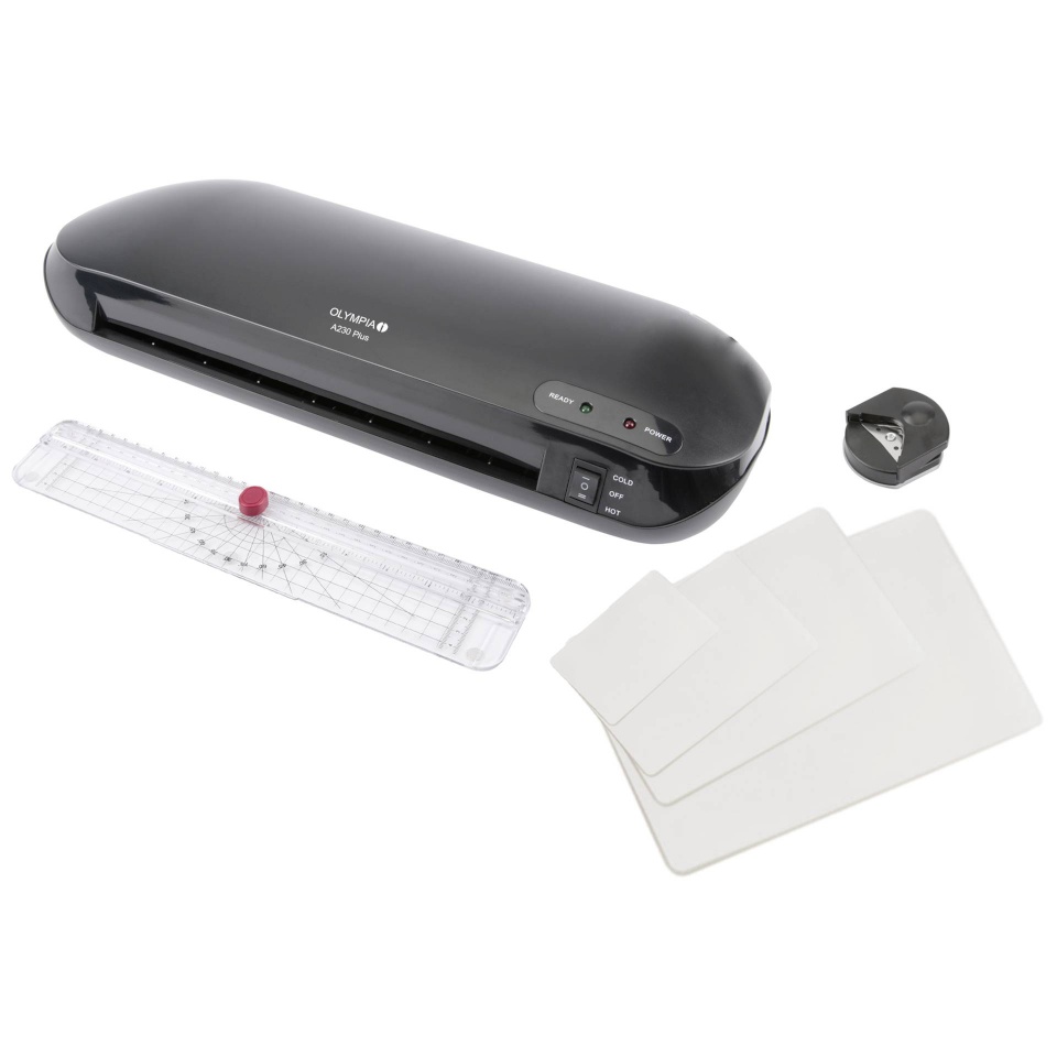 Olympia laminaator DIN A4 4in1 A230 Plus Laminating Set