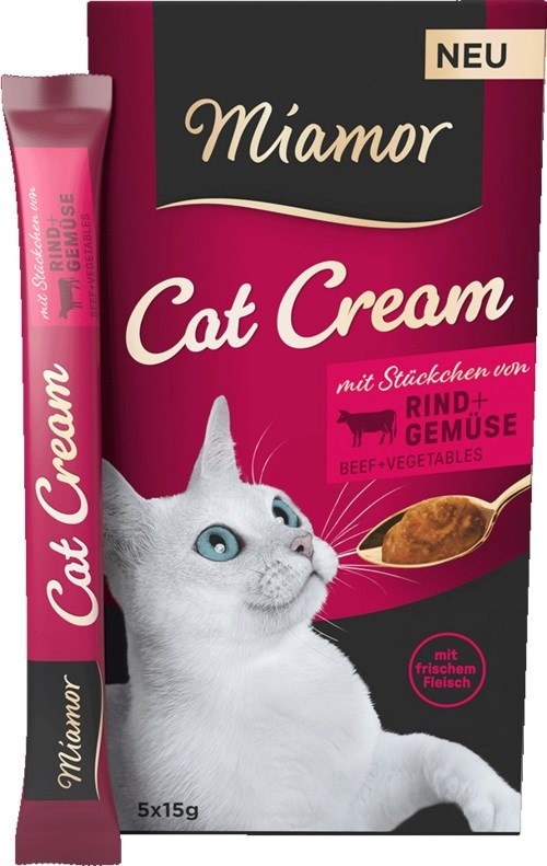 Miamor kassitoit Cat Cream Beef, 6x15g