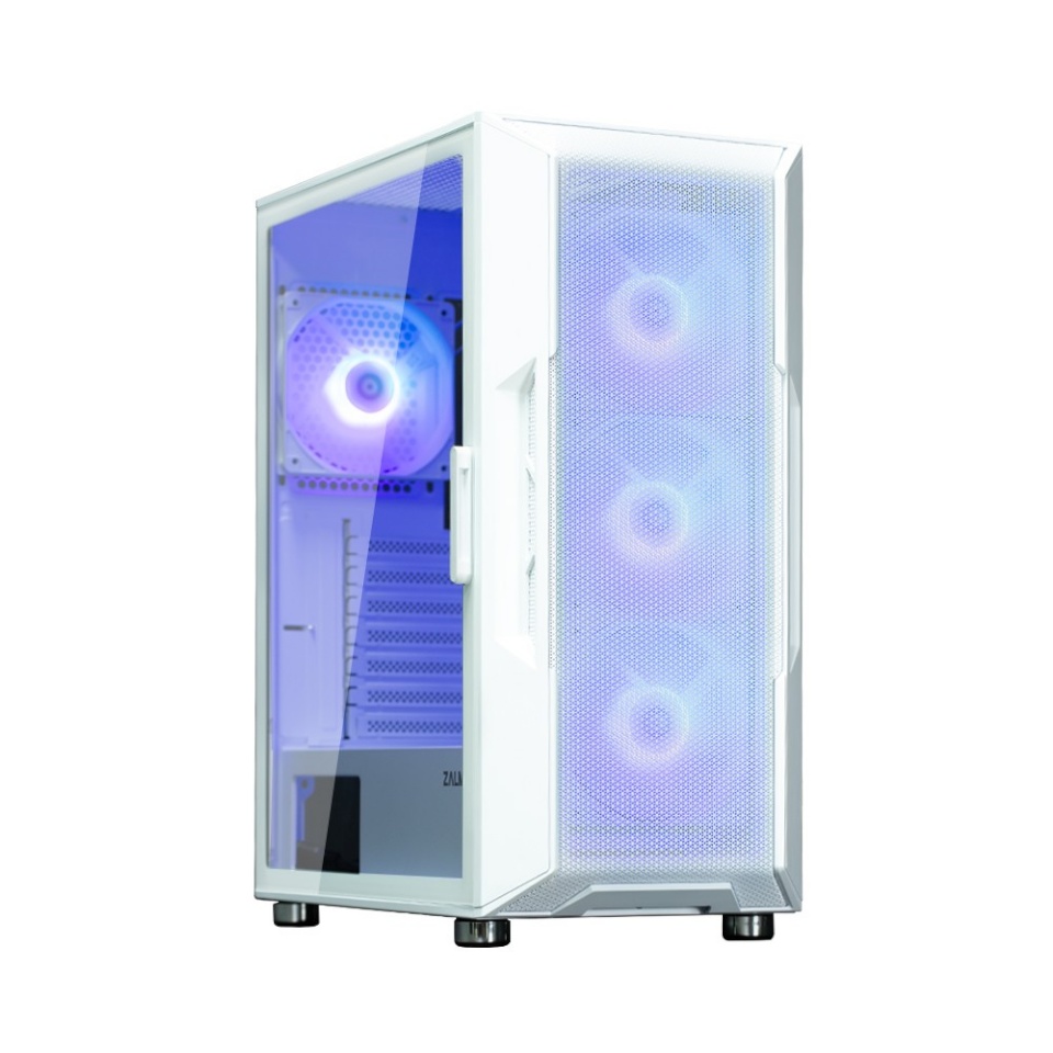 Zalman korpus Case I3 Neo ATX Mid Tower valge ARGB fan x4