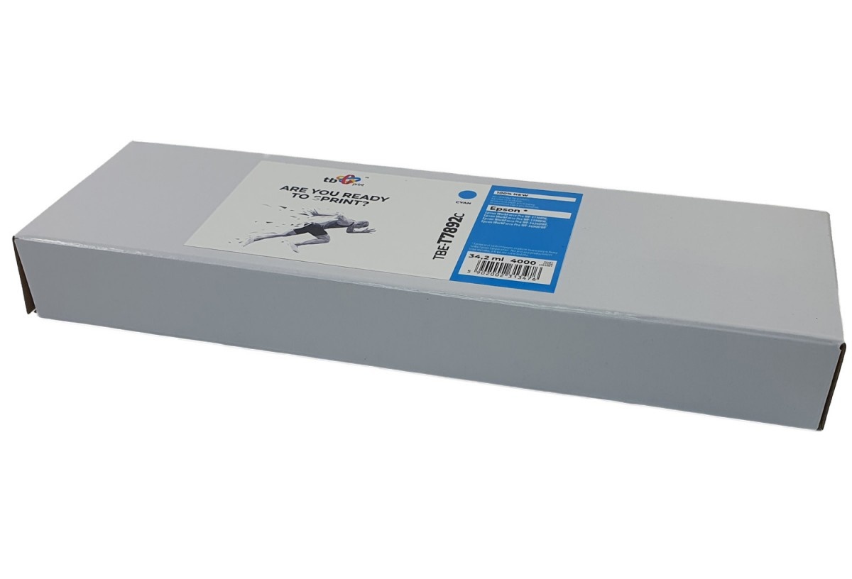 TB Print tindikassett Epson WF-5690DWF TBE-T7892C 100% new cyan