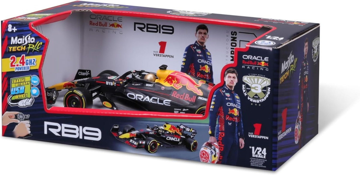 Maisto R/C 1:24 auto F1 Oracle Red Bull Racing RB19, 82358