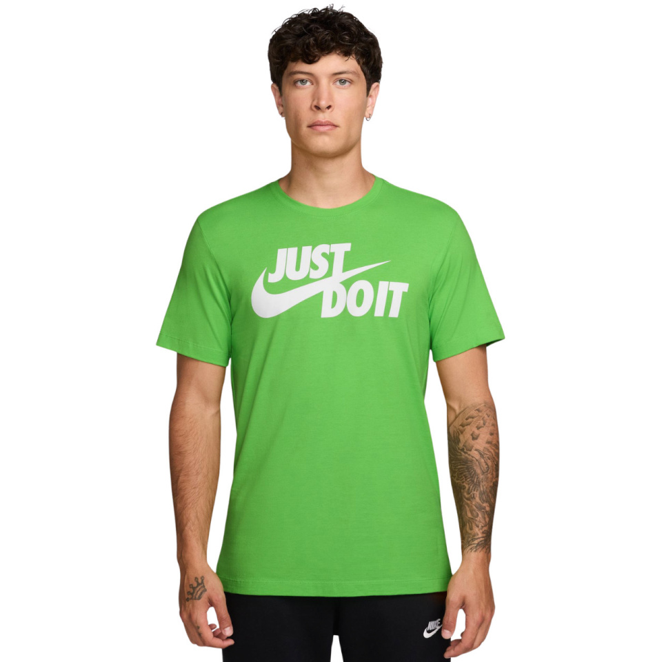 Nike T-särk meestele Tee Just Do It Swoosh roheline AR5006 308 suurus XXL