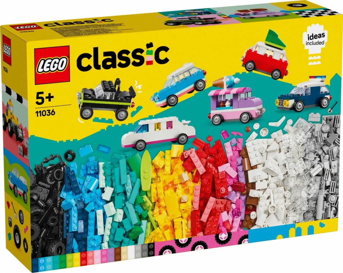 LEGO klotsid 11036 Classic Kreative Fahrzeuge