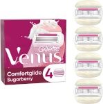 Gillette varuterad Venus ComfortGlide Sugarberry, 4tk