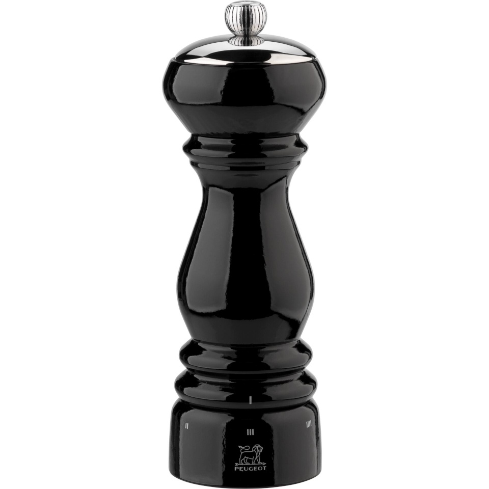 Peugeot soolaveski Paris Salt Mill uSelect Black Lacquered Wood, 18 cm, must