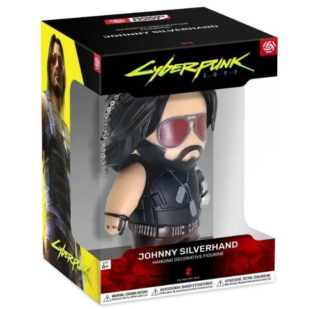 Cenega Merch Hanging Figurine Cyberpunk 2077 Johnny Silverhand