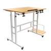 Maclean mobile desk. reguleeritav, MC-124 W