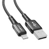 Acefast laadimiskaabel Cable USB to Lightning Acefast C1-02, 1.2m (must)