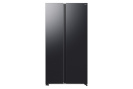 Samsung külmik RS70F65QEFEF Side By Side Refrigerator, E, 91,2cm, must