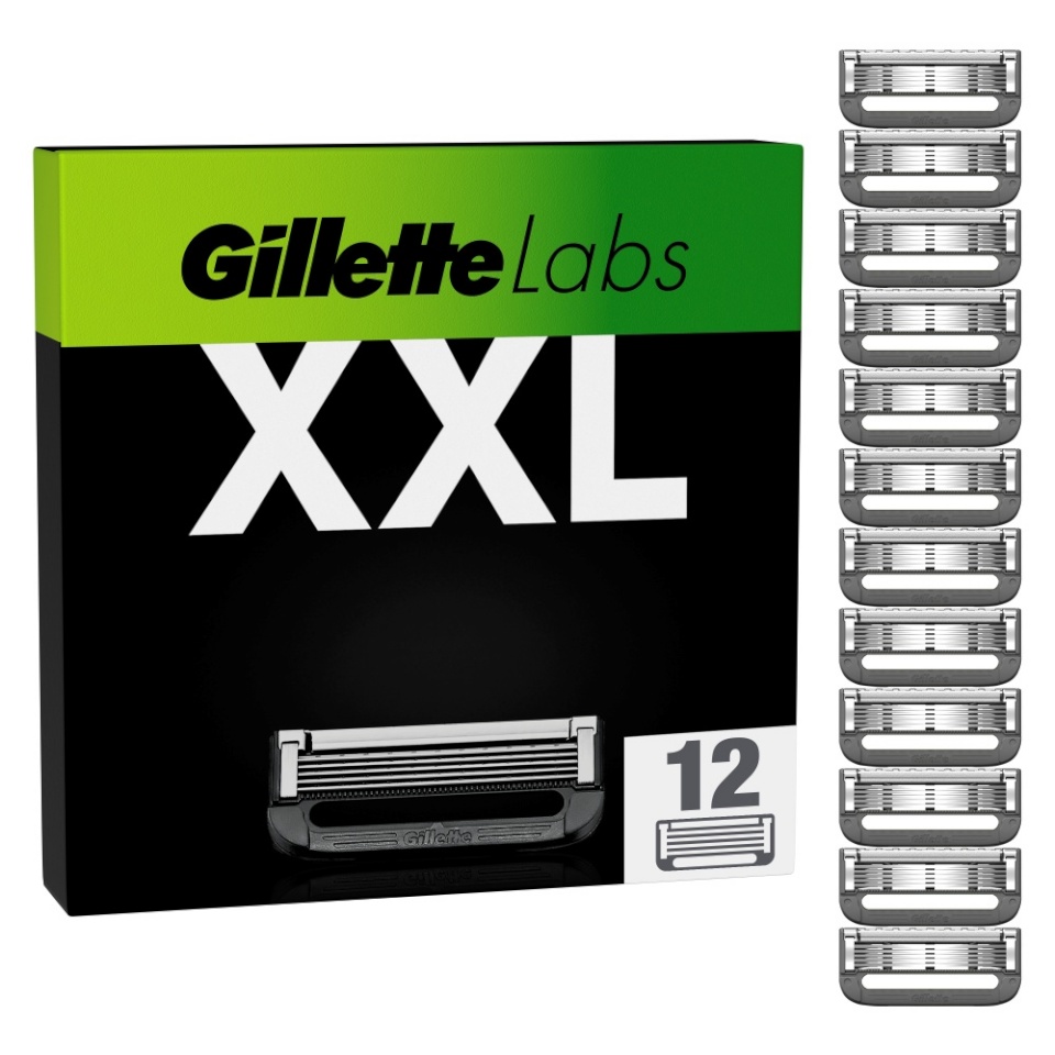 Gillette Labs raseerija Terad Meestele, 12 Vahetustera