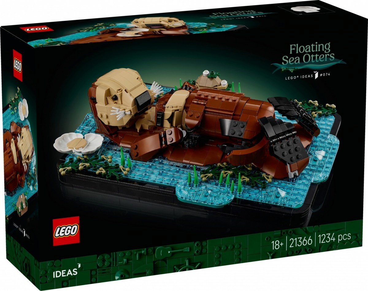 LEGO klotsid 21366 Ideas Schwimmende Otter