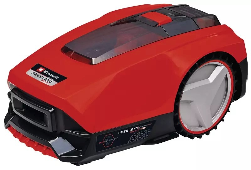 Einhell robotniiduk Freelexo Smart 750 Robotic must, punane, hõbedane