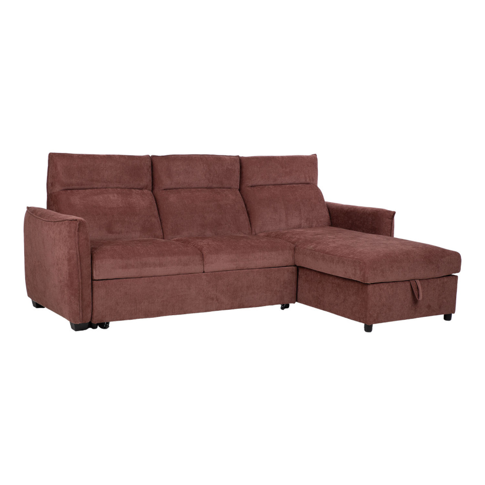 H4Y nurgadiivanvoodi SCALA, 244x155/88x102cm, tumeroosa
