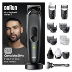 Braun habemepiiraja MGK7491 Series 7 All-In-One Beard Care Bodygroomer Set, 17in1, must
