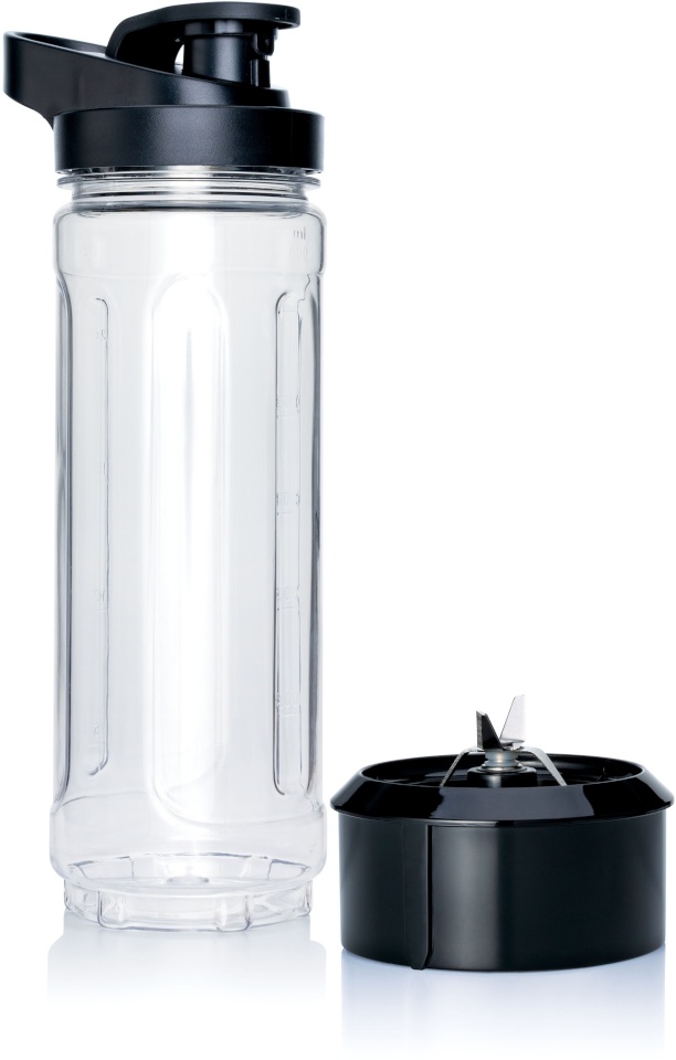 Wilfa pudel ja tera 2GO Bottle and Blade for Wilfa Xplode Series Blenders, must