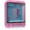 Thermaltake korpus The Tower 600 (pink, Tempered Glass x 3)