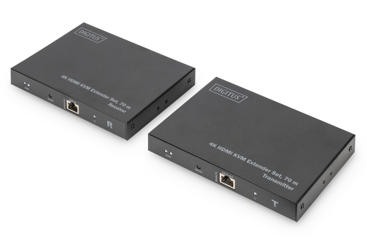 Digitus | 4K HDMI KVM Extender Set, 70 m | DS-55513