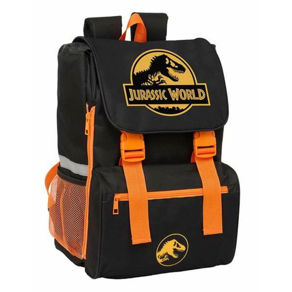 Jurassic World seljakott must 18.5x41x15cm