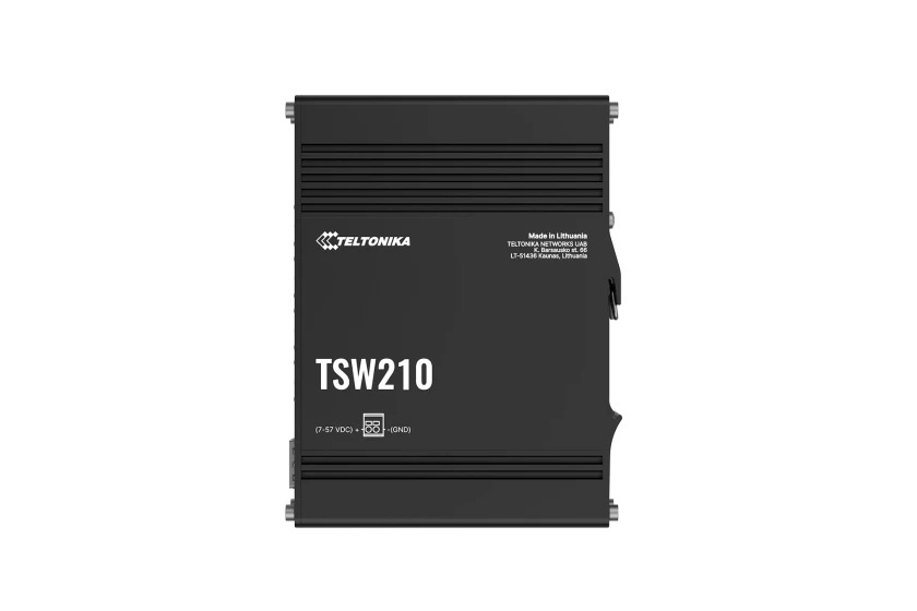 Teltonika switch 8 GbE, 2 SFP ports | TSW210
