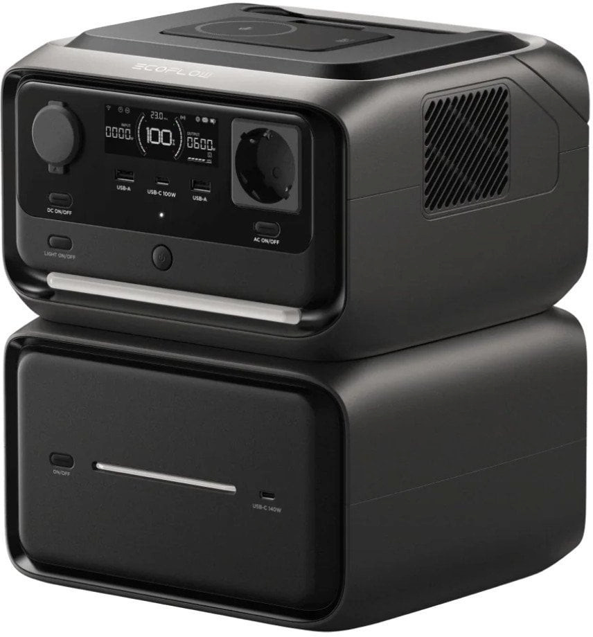 EcoFlow akujaam RIVER 3 Max Plus Wireless