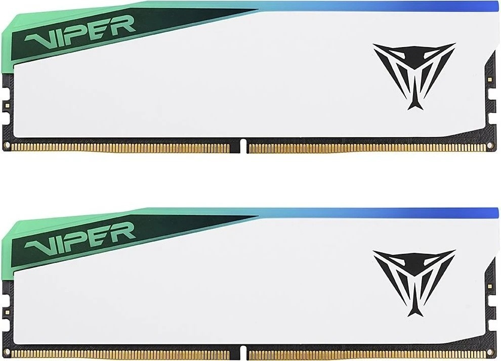 Patriot mälu Memory DDR5 Viper Elite 5 RGB 32GB 6000MHz (2x16GB) C30 White