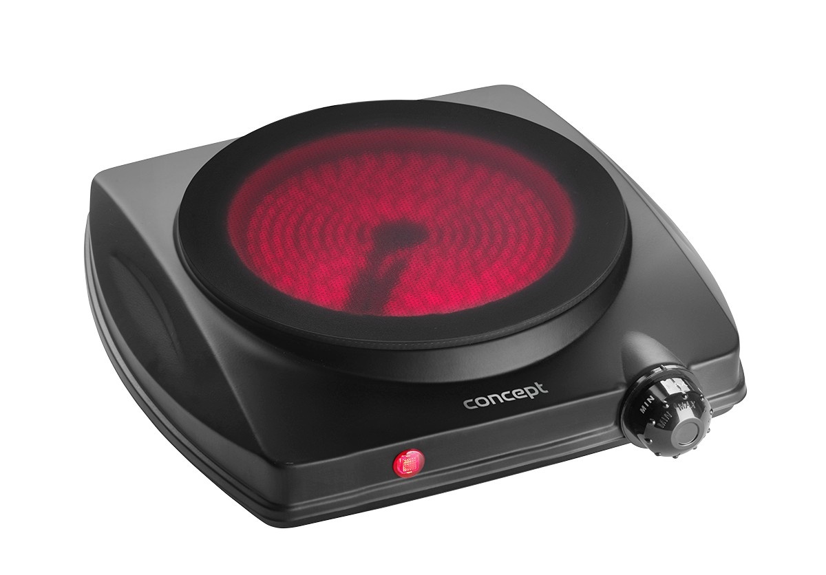 Concept lauapliit Electric 1 spot cooker 1250W VE3065 must