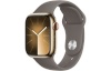 Apple nutikell Watch Series 9 GPS + Cellular 41mm Gold Stainless Steel Case with Clay Sport Band - M/L