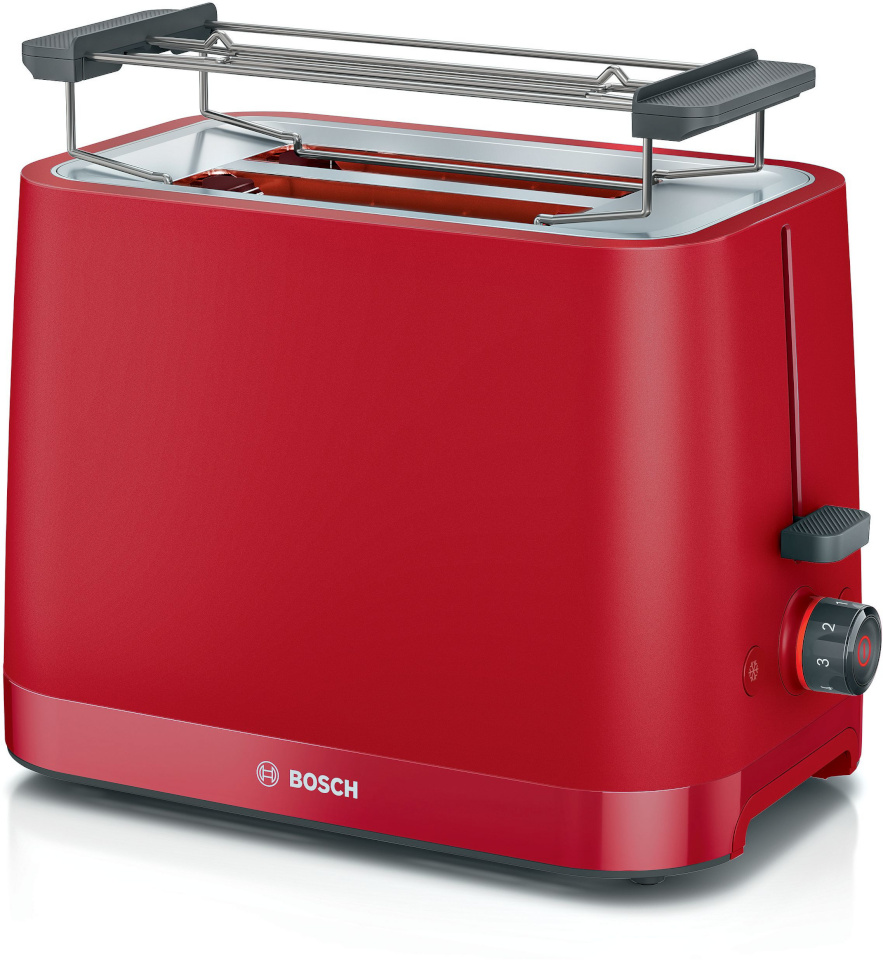 Bosch röster TAT3M124 MyMoment Compact Toaster, 950W, punane