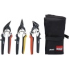 Bessey Set of shape and straight Cutting snips in bag DSET15