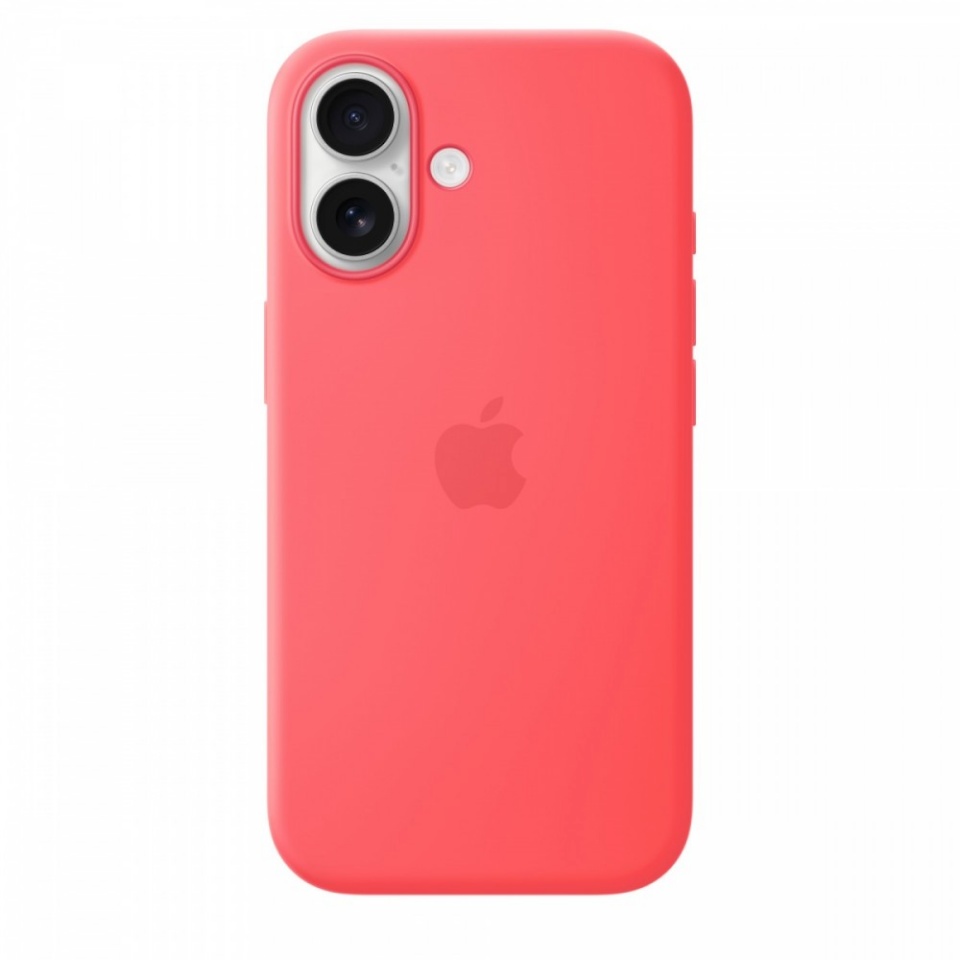 Apple kaitsekest iPhone 17 Silicone Case with MagSafe - Bright Guava