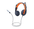 Logitech mikrofoniga kõrvaklapid Zone Learn On-Ear Headset Wired for Learners USB-A